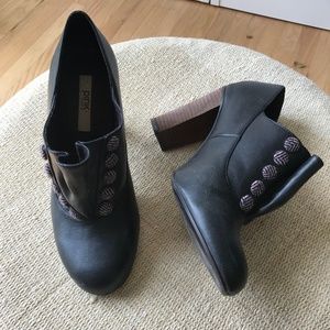 High Heeled Oxfords